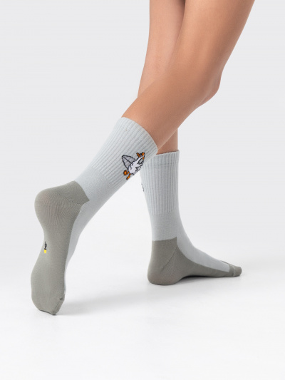 Носки Mark Formelle 444K-3169/B4-25444K св.оливка_рис.3169 - фото 2