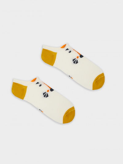 Носки Mark Formelle 453K-1957/B4-22453K молочный_рис.1957 - фото 1