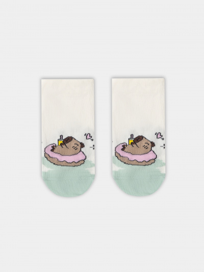 Носки Mark Formelle 453K-3189/B4-25453K молочный_рис.3189 - фото 1