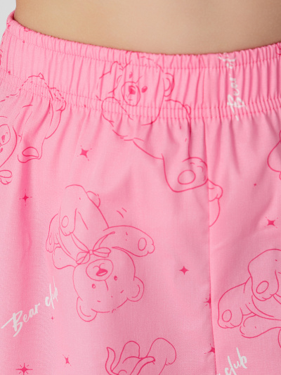 Футболка, шорты Mark Formelle 567748/25-39176ПП-14 розовый_медвежата_на_розовом_саше_3_сл_на_пол - фото 3