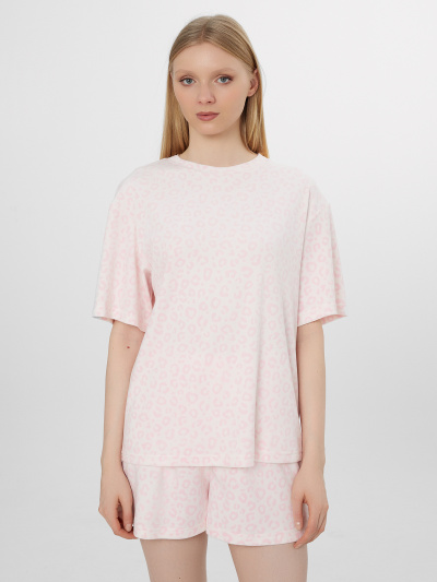 Джемпер, шорты Mark Formelle 592630/25-37348ПП-3 розовый_леопард - фото 1