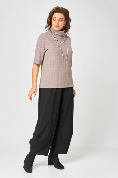 Джемпер Bliss 08063 кофейный - фото 2