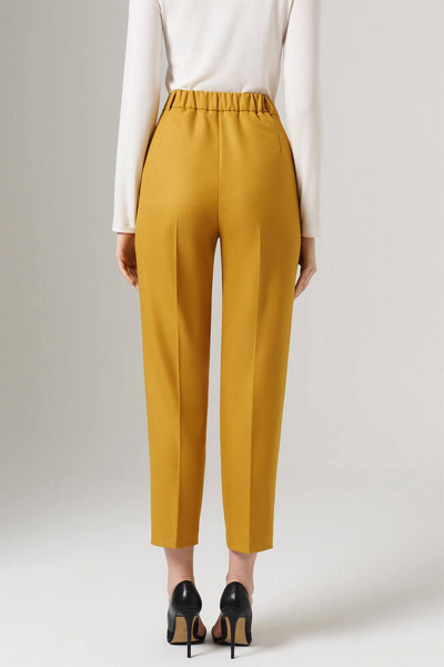 Брюки Nelva 31086 золотая олива - фото 5