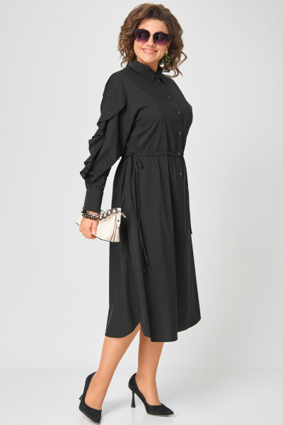 Платье EVA GRANT 7223 черный - фото 18