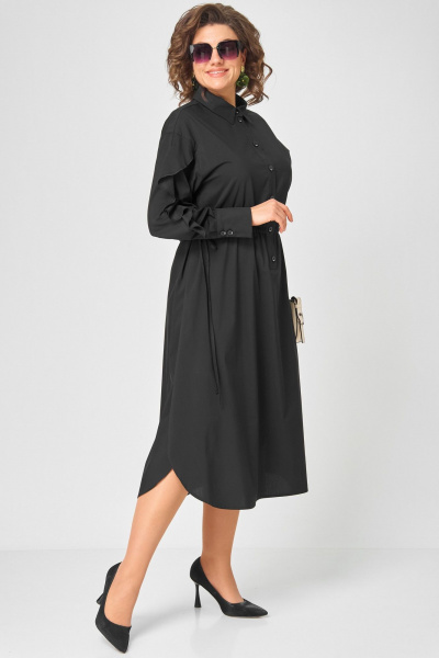 Платье EVA GRANT 7223 черный - фото 14