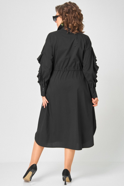 Платье EVA GRANT 7223 черный - фото 12