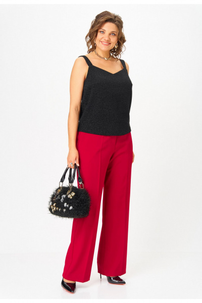 Брюки Твой имидж 2210 красный - фото 5