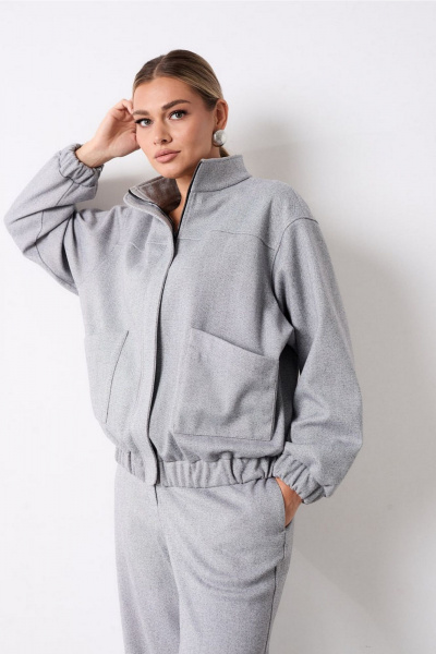 Брюки, джемпер AMUAR 1078.1 серый - фото 7