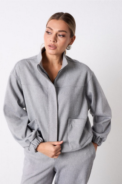 Брюки, джемпер AMUAR 1078.1 серый - фото 6