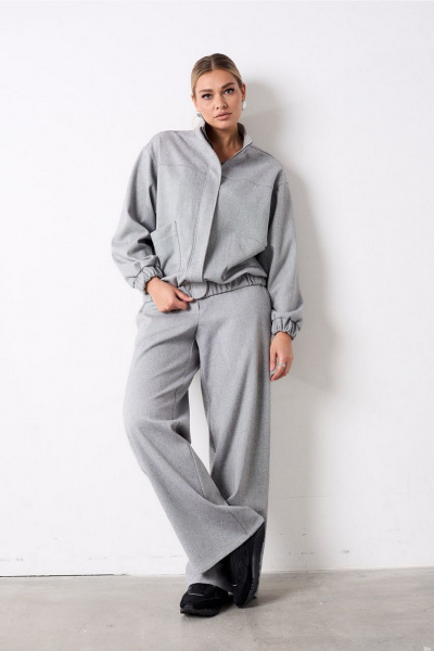 Брюки, джемпер AMUAR 1078.1 серый - фото 3