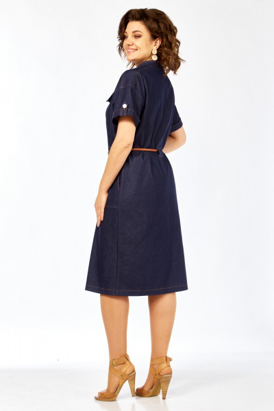 Платье Matini 3.1807 синий - фото 9