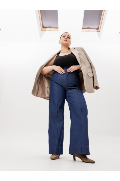 Жакет AVA fashion М-172 бежевый - фото 14