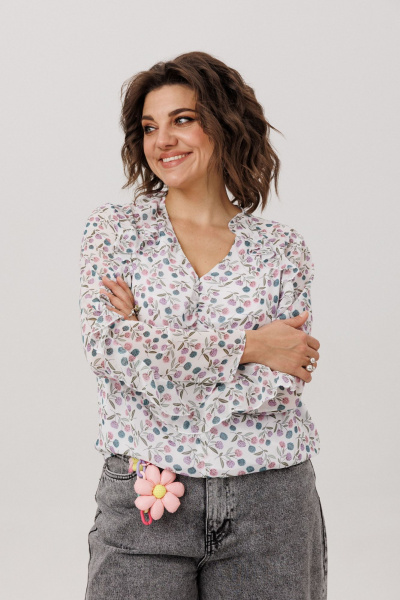 Блуза Anelli 1807 клевер - фото 10