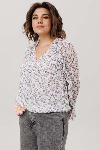 Блуза Anelli 1807 клевер - фото 8