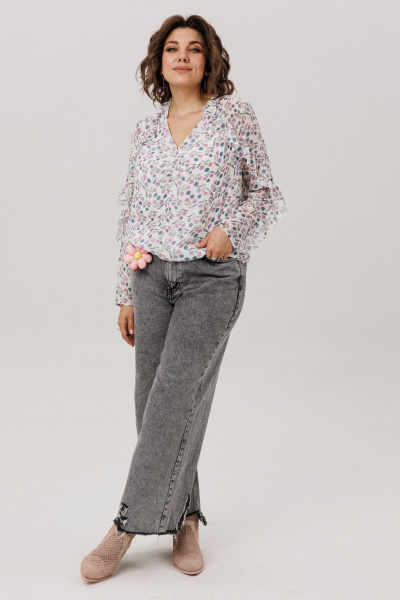 Блуза Anelli 1807 клевер - фото 5