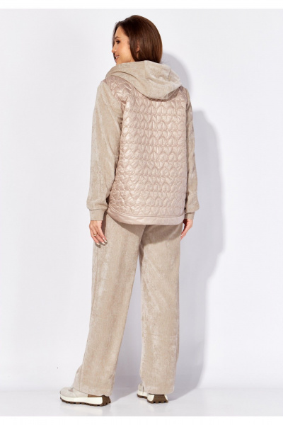 Брюки, куртка TAiER 1416 жемчужный - фото 7