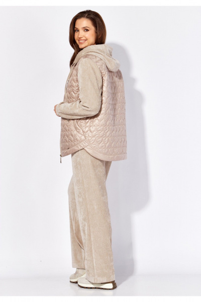 Брюки, куртка TAiER 1416 жемчужный - фото 6