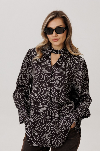 Рубашка Anelli 1668 круги_на_воде - фото 6