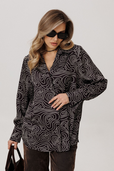 Рубашка Anelli 1668 круги_на_воде - фото 1