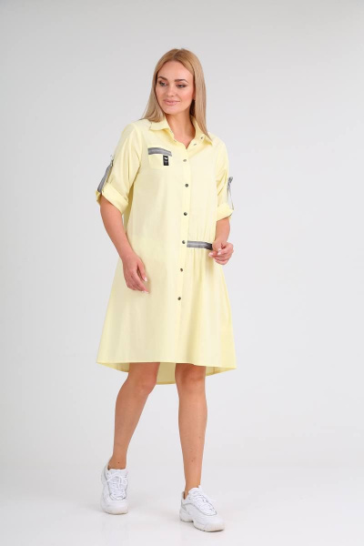 Платье Danaida 2023 желтый - фото 3