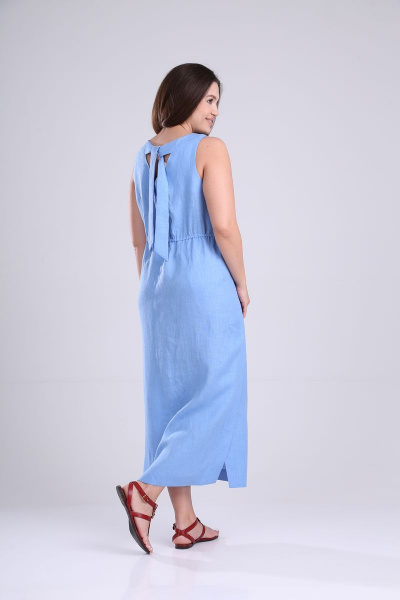 Платье MALI 421-054 голубой - фото 4