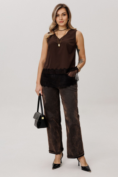 Топ Anelli 1664 ледяной_какао - фото 2