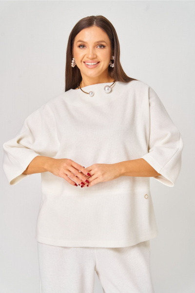 Джемпер V&N Fashion 155 молочный - фото 2
