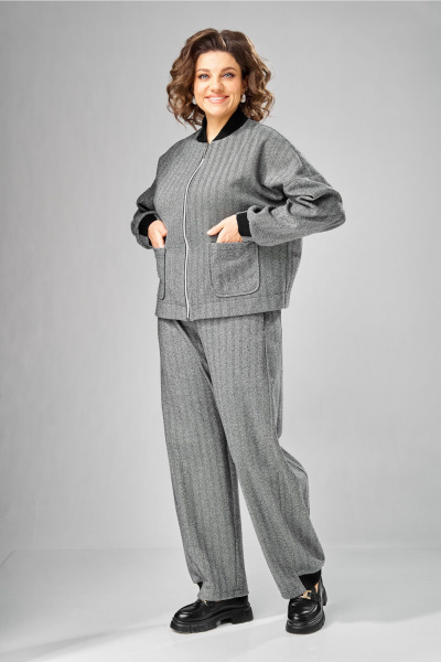 Брюки V&N Fashion 1102 серый - фото 1