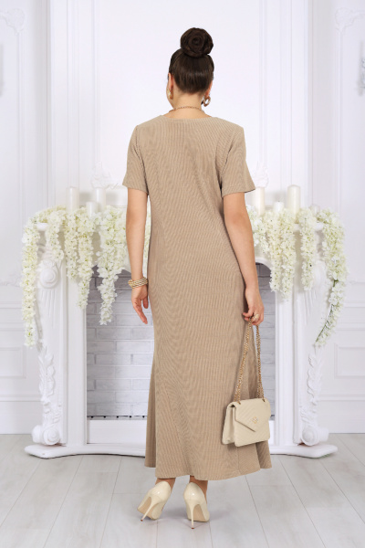 Джемпер, платье Ninele 7521 бежевый - фото 13