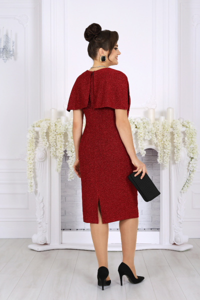 Платье Ninele 7524 красный - фото 11