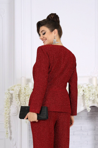 Блуза, брюки Ninele 6070 красный - фото 8