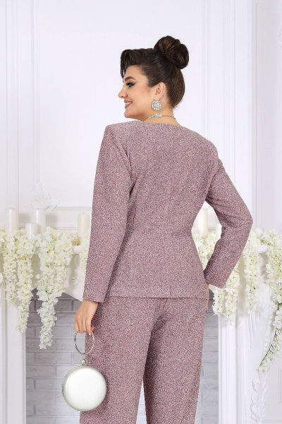 Блуза, брюки Ninele 6070 пудра - фото 9