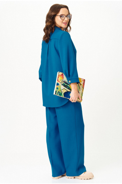 Брюки, жакет Твой имидж 2325 морская_волна - фото 5