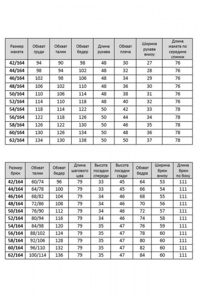 Брюки, жакет Твой имидж 2268 красный - фото 3