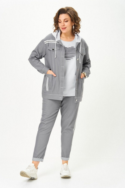Брюки, куртка, туника Svetlana-Style 1569 серый - фото 8