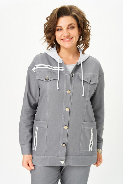 Брюки, куртка, туника Svetlana-Style 1569 серый - фото 7