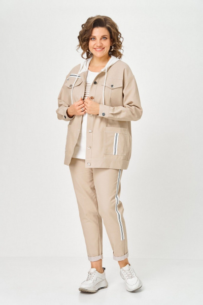 Брюки, куртка, туника Svetlana-Style 1569 бежевый - фото 9