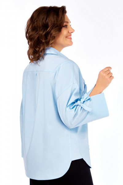 Рубашка Grace for you 009 голубой - фото 5