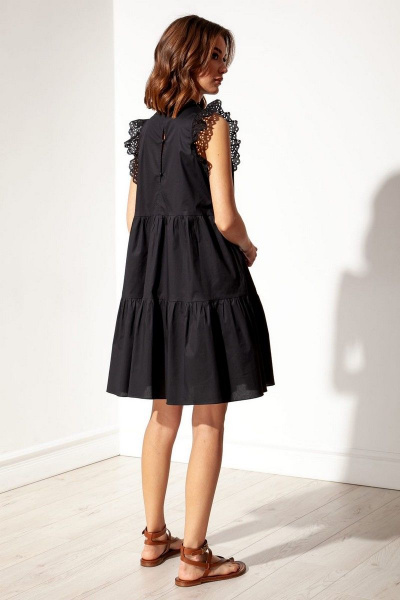 Платье Nova Line 50126 черный - фото 3