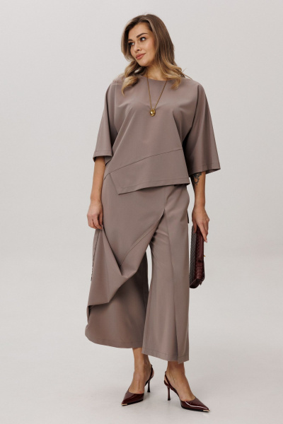 Блуза, кюлоты Anelli 1793 пустынная_гладь - фото 4