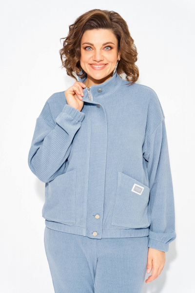 Брюки, джемпер Liliana 1503 голубой - фото 8