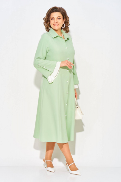 Платье Liliana 1508 фисташка - фото 1