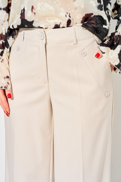 Брюки Laikony L-942-2 слоновая_кость - фото 7