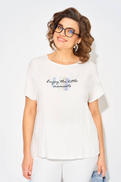 Майка Liliana 1514 белый - фото 1