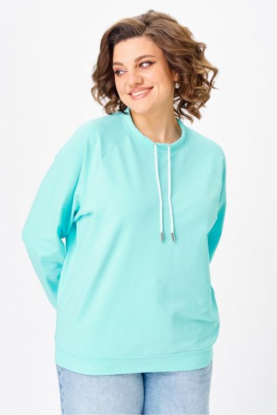 Джемпер Rumoda 2270 бирюзовый - фото 3