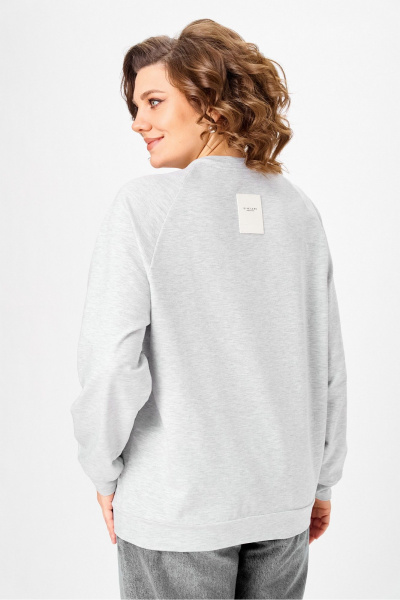 Джемпер Rumoda 2270 серый - фото 10