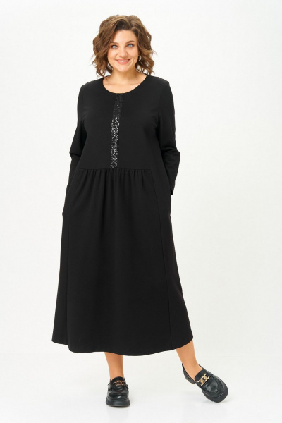 Платье Svetlana-Style 2308 черный - фото 5
