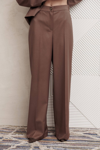 Брюки, жакет Gizart 5411/1 капучино - фото 8