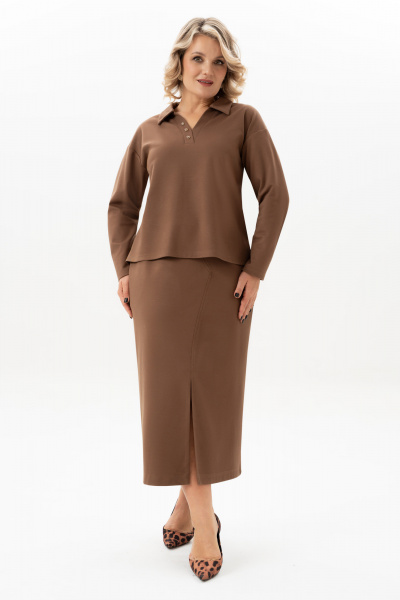 Джемпер, юбка Новелла Шарм А4106-4 - фото 1