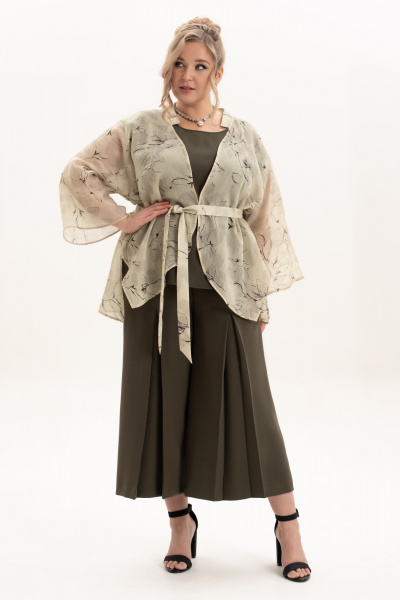 Блуза, брюки, кардиган Новелла Шарм А4123 - фото 5